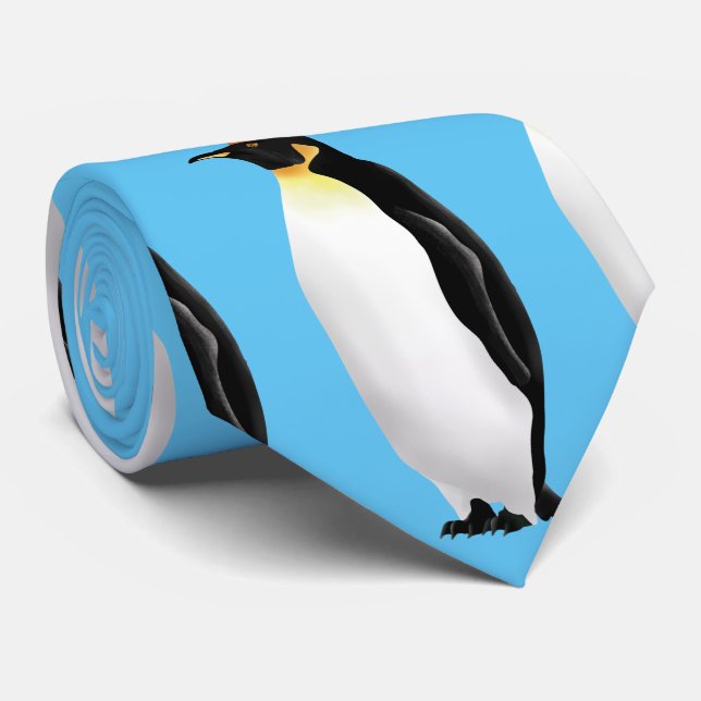 King penguin tie (Rolled)
