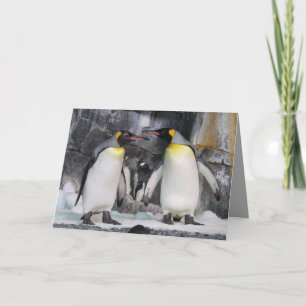 King Penguins - I See YOU Greeting Card