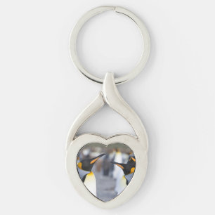 King penguins keychain
