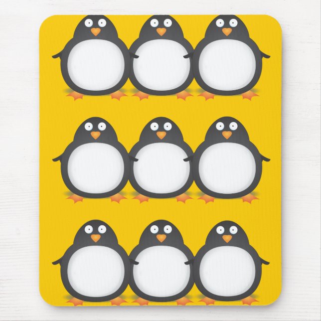 King Penguin's Mouse Pad (Front)