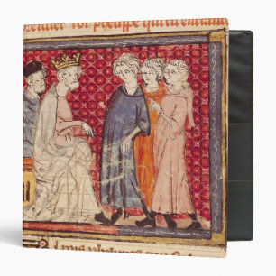 King Philippe I , Grandes Chroniques de France Binder