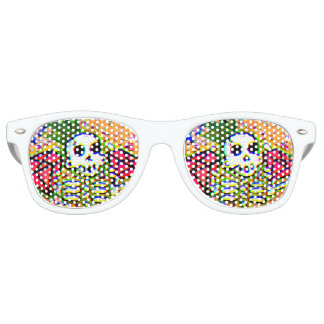 King pin skeleton retro sunglasses