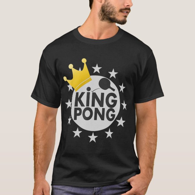 King Pong Ping Pong Champion T-Shirt (Front)