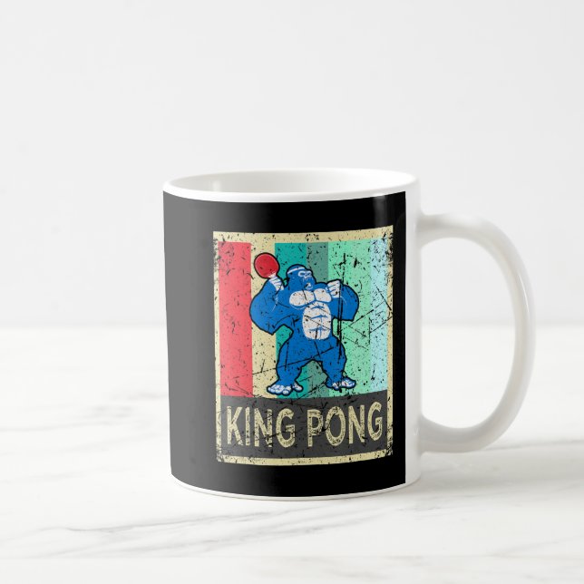 King Pong  Ping Pong Gear Clothes For Men Women Ki Coffee Mug (Right)