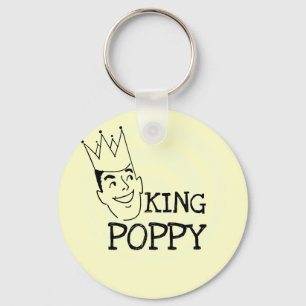 King Poppy T-shirts and Gifts Keychain