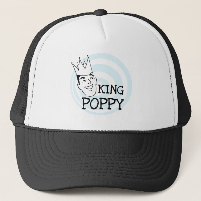 King Poppy T-shirts and Gifts Trucker Hat (Front)