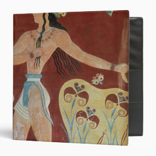 King-Priest or Prince with Lilies Binder
