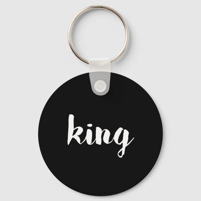 King Print Keychain (Front)
