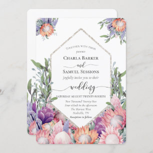 King Protea Bright Coloured Exotic Flowers  Progra Program