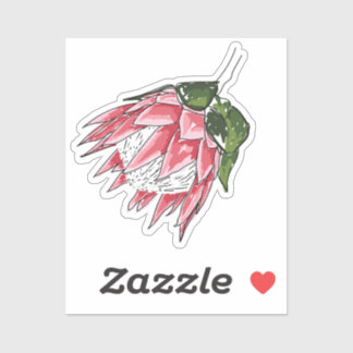 King Protea Custom cut Sticker II