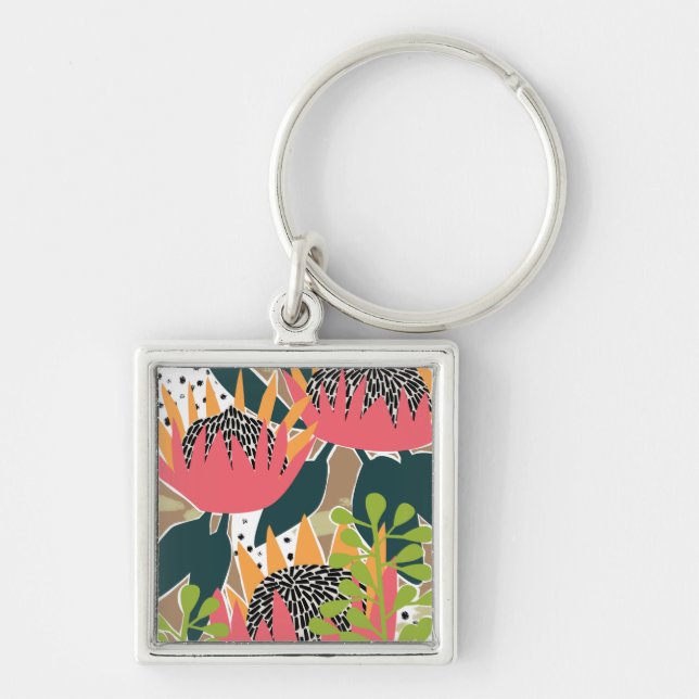 King Protea I Keychain (Front)