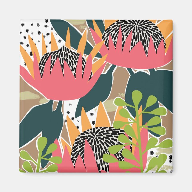 King Protea I Magnet (Front)