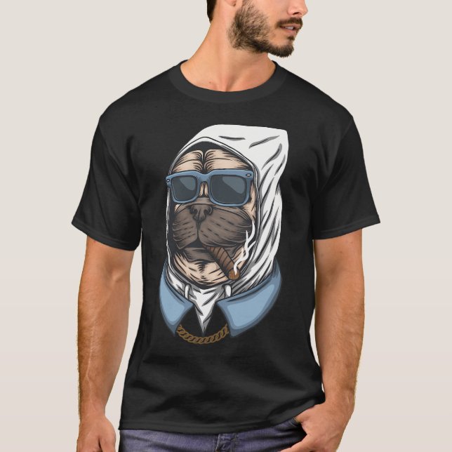 King Pug T-Shirt (Front)