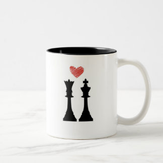 King & Queen Chess Mug