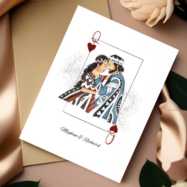 King queen couple card (Creator Uploaded)