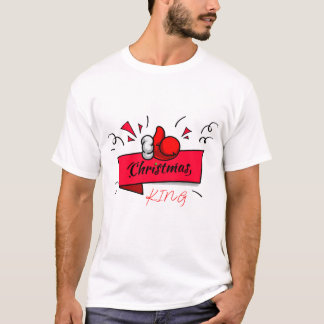 King & Queen Couple Matching Christmas T-Shirt