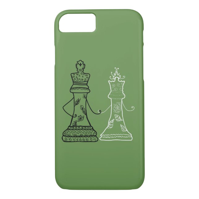 King & Queen iPhone / iPad case (Back)