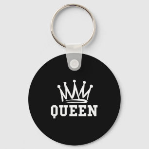 King Queen Matching Couple Wedding Saint Valentine Keychain