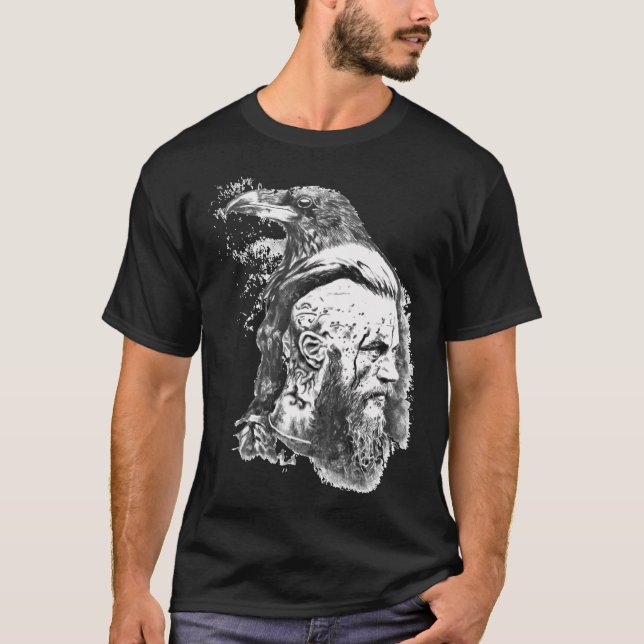 KING RAGNAR LOTHBROK - T-shirt Premium VIKINGS (Devant)