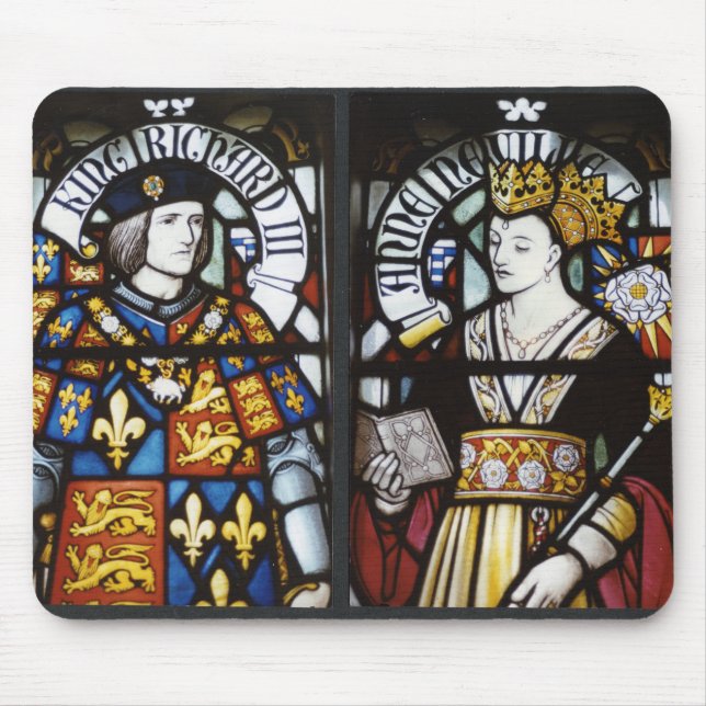 KING RICHARD III AND QUEEN ANNE MOUSE PAD (Front)