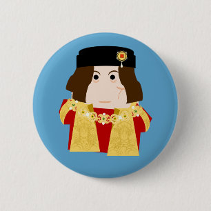 King Richard III of England 2 Inch Round Button