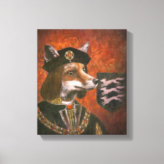King Richard The Third Fox Canvas Print