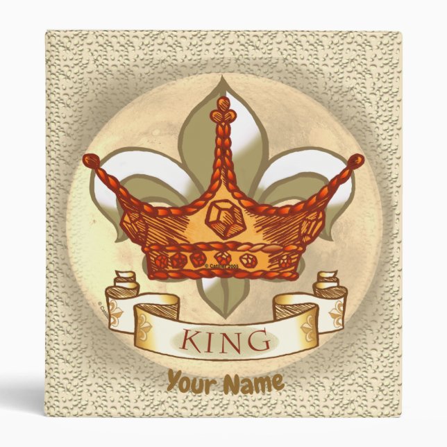 King Royal Crown custom binder  (Front)
