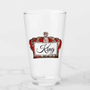 King “Royal Crown” Glass