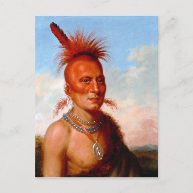 King’s ”Wicked Chief” postcard (Front)