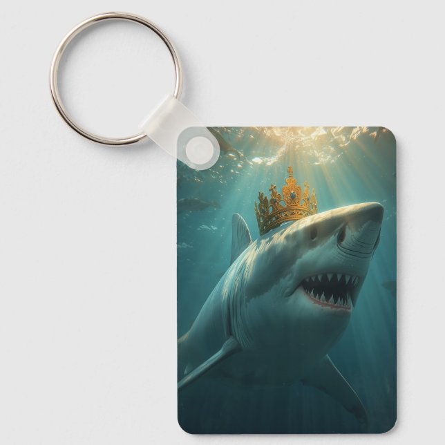 King shark keychain (Front)