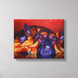 King Shepherd on Canvas