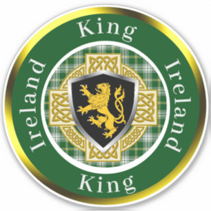 King Shield & Celtic Cross Personalized