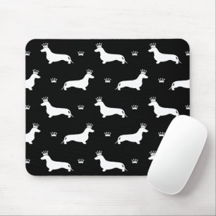 King Short Hair Dachshund - pattern 2 Mouse Pad