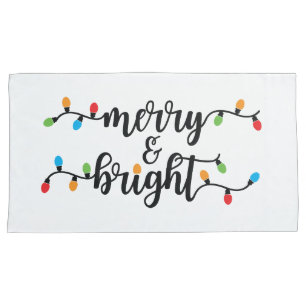 King Size Merry & Bright Pillowcase
