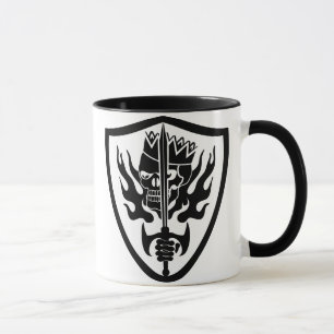 King Skull Shield Mug