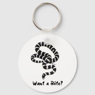 King Snake from Junglewalk.com Keychain