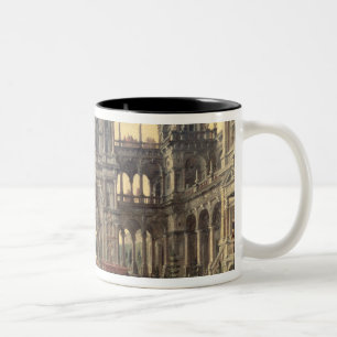 King Solomon and the Queen of Sheba Two-Tone Coffee Mug