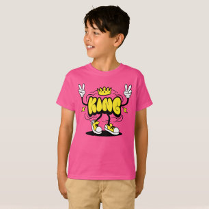 King Street Style Graffiti Crown T-Shirt