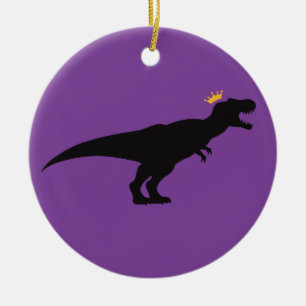 King T-Rex Ceramic Ornament