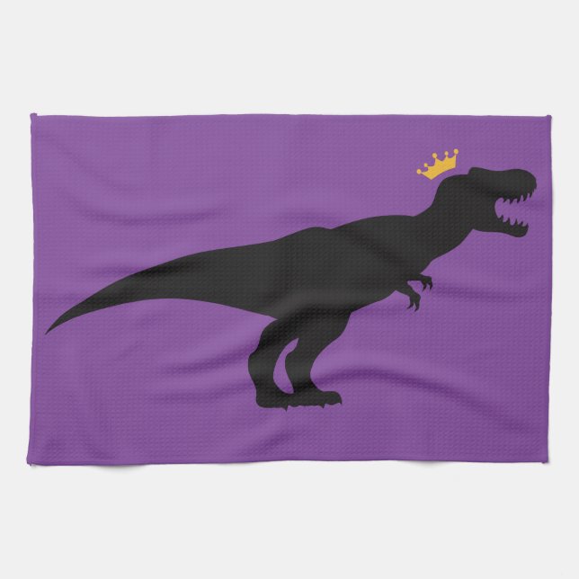 King T-Rex Kitchen Towel (Horizontal)
