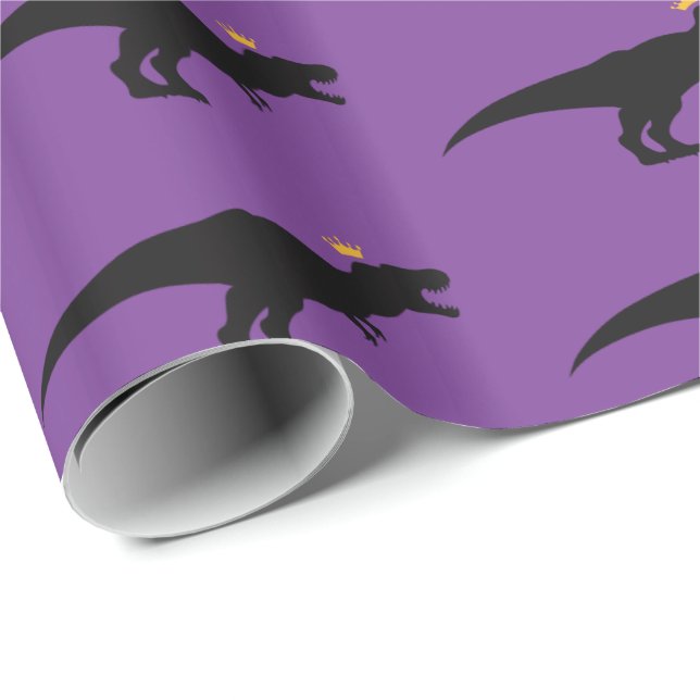 King T-Rex Wrapping Paper (Roll Corner)
