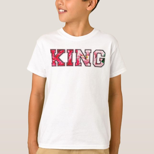 King text graffiti style lettering T-Shirt (Front)