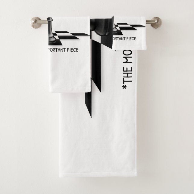 King The Most Important Piece  Bath Towel Set (Insitu)