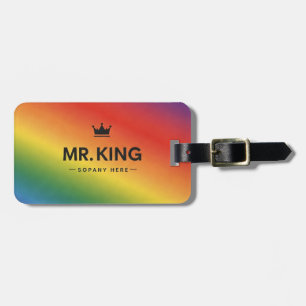 King Themes Business card Luggage Tag