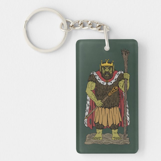 King Troll Keychain (Front)