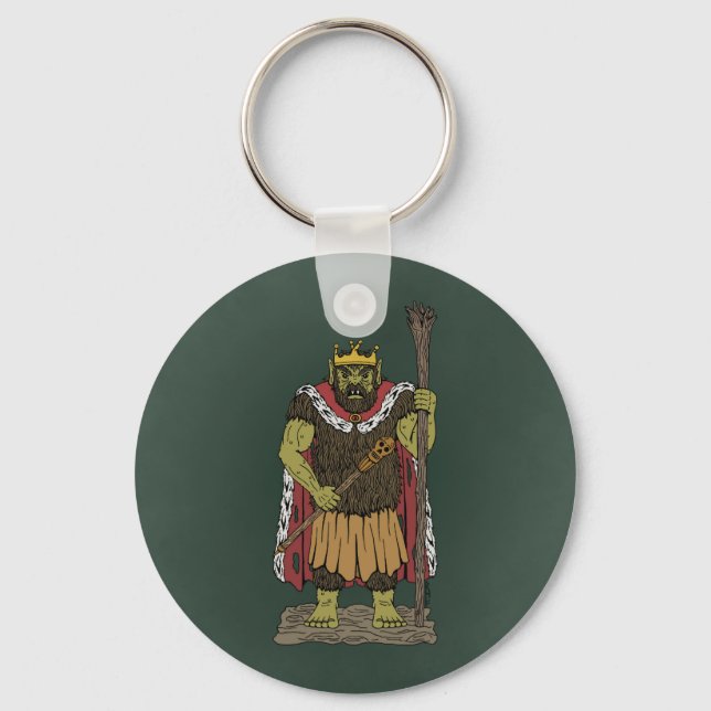 King Troll Keychain (Front)