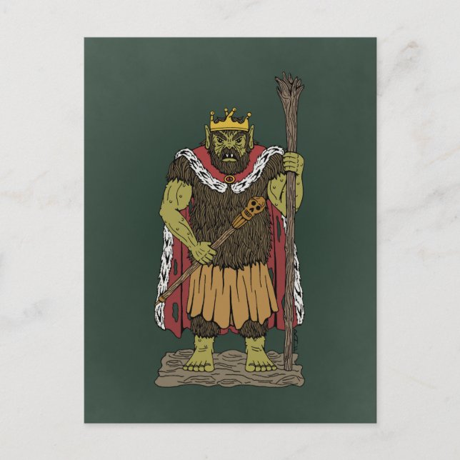 King Troll Postcard (Front)