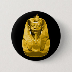 King Tut 2 Inch Round Button