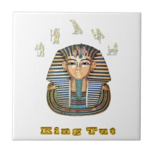 King Tut and Egypt Tile
