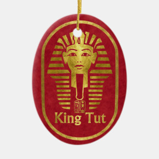 King Tut Ceramic Ornament